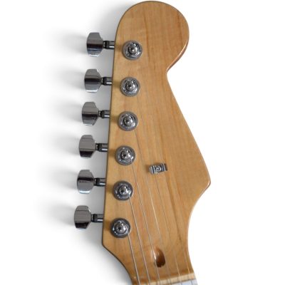Custom Regent Tom DeLonge Sherwood Green Yellow Stripes Electric Guitar - Image 6