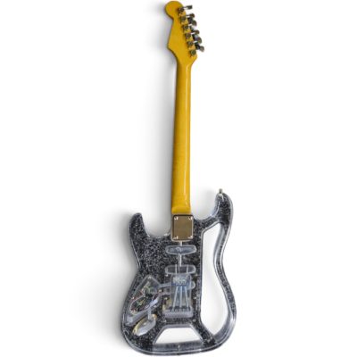 Custom Regent Transparent Plexiglass Acrylic Lucite Electric Guitar - Image 6