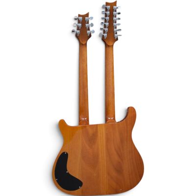 Custom Monarch 6 String And 12 String Guitar Prism Rainbow Burst Double Neck - Image 8