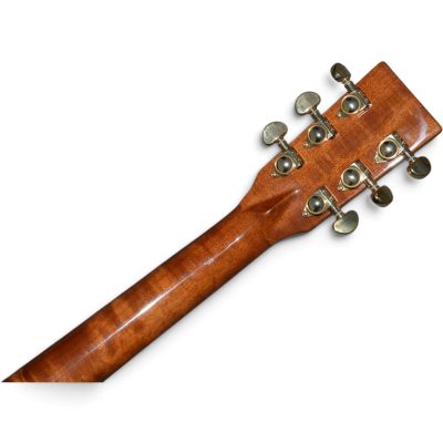 Custom Vertex D45 Amber Solid Spruce Top Acoustic Electric Guitar Fishman Pickups - Image 8