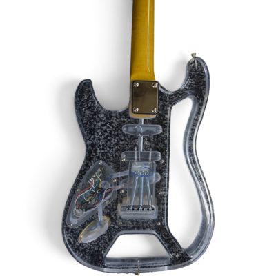 Custom Regent Transparent Plexiglass Acrylic Lucite Electric Guitar - Image 8