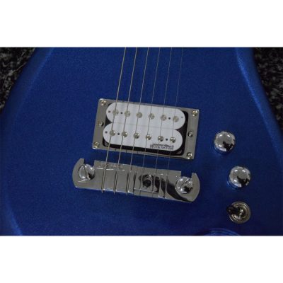 Custom Ember Prince Cloud Metallic Blue Angel Electric Guitar Chrome Hardware - Image 9