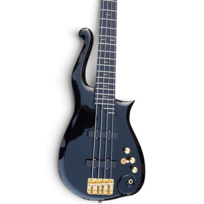Custom Ember Prince Cloud Black Finish 4 String Bass