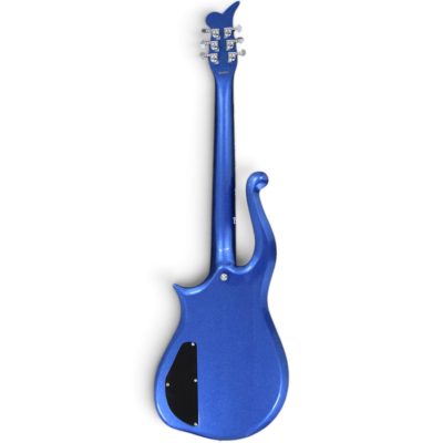 Custom Ember Prince Cloud Metallic Blue Angel Electric Guitar Chrome Hardware - Image 10