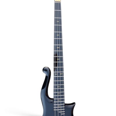 Custom Ember Prince Cloud Black Finish 4 String Bass - Image 5