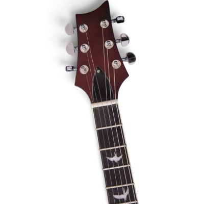 Custom Monarch Santana Blue Burst Flamed Maple Electric Guitar - Image 5