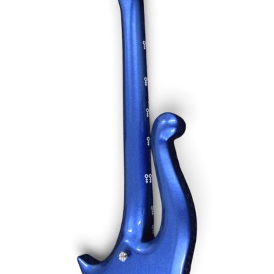 Custom Ember Prince Cloud Metallic Blue Angel Electric Guitar Chrome Hardware - Image 2