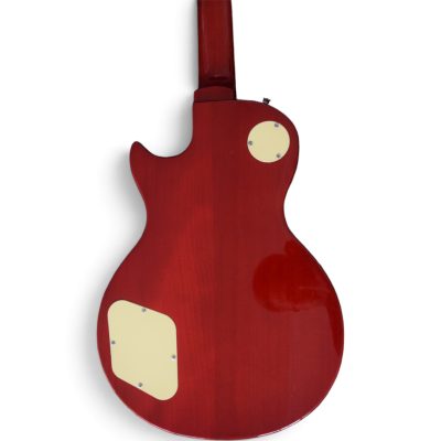 Custom Crown Translucent Red Quilted Maple Top Snakepit Slash Guitar - Image 12