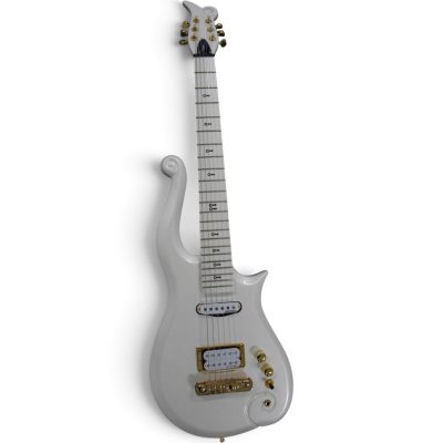 Custom Ember Prince Cloud Pearl White Electric Guitar Gold Hardware - Image 3