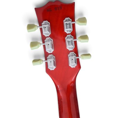 Custom Crown Translucent Red Quilted Maple Top Snakepit Slash Guitar - Image 2
