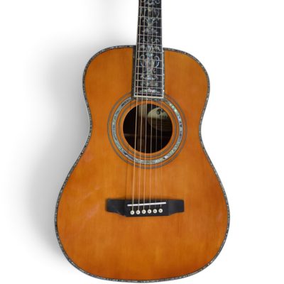 Custom Vertex Amber Classical Solid Spruce Top Acoustic Guitar D45