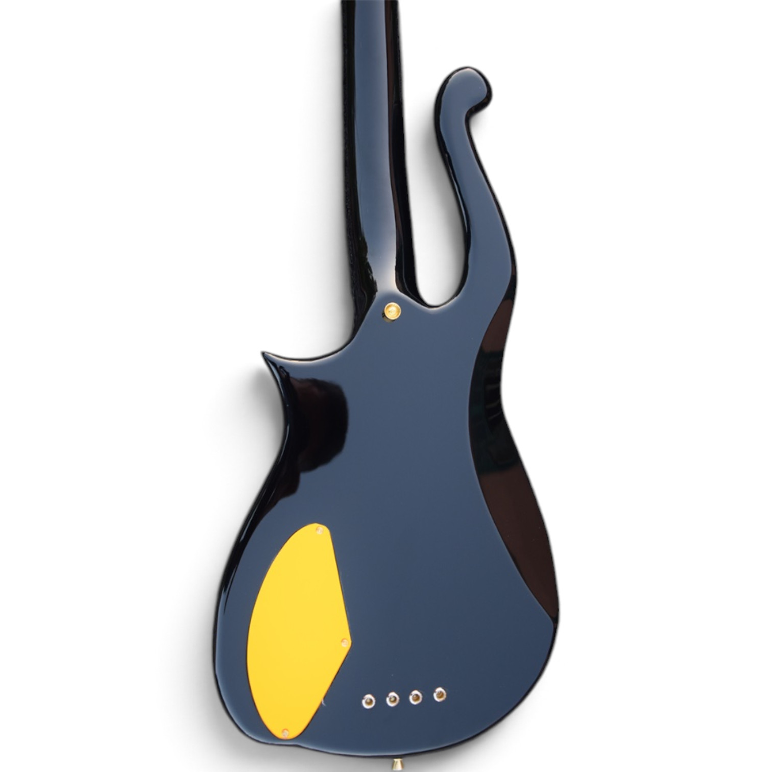Custom Ember Prince Cloud Black Finish 4 String Bass - Image 10