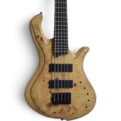Custom Onyx Patriot Birdseye 5 String Bass