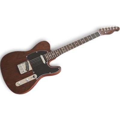 Custom Regent George Harrison Natural Satin Rosewood 6 String Guitar - Image 9