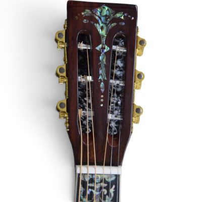 Custom Vertex Amber Classical Solid Spruce Top Acoustic Guitar D45 - Image 7