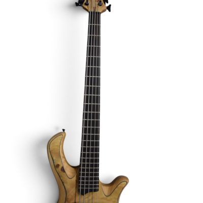 Custom Onyx Patriot Birdseye 5 String Bass - Image 5