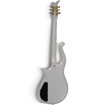 Custom Ember Prince Cloud Pearl White Electric Guitar Gold Hardware - Image 7
