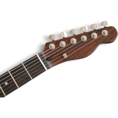 Custom Regent George Harrison Natural Satin Rosewood 6 String Guitar - Image 7