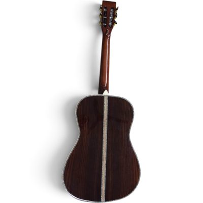 Custom Vertex Amber Classical Solid Spruce Top Acoustic Guitar D45 - Image 10