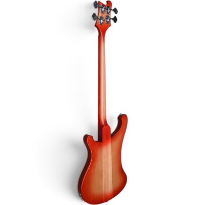 Custom Nova 4003 Fireglo Chrome Hardware 4 String Bass - Image 8