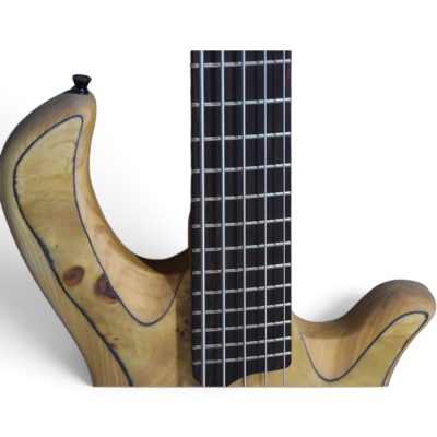 Custom Onyx Patriot Birdseye 5 String Bass - Image 9