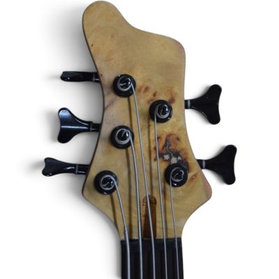 Custom Onyx Patriot Birdseye 5 String Bass - Image 10