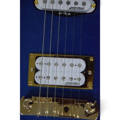Custom Ember Prince Cloud Blue Angel Electric Guitar Gold Hardware - Image 3