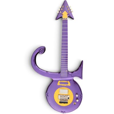 Custom Ember Prince Love Purple Guitar Floyd Rose Tremolo Left Handed Strung For Right Handed