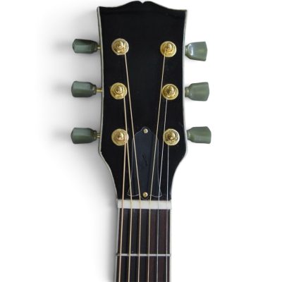 Custom Crown SJ200 Natural Solid Sitka Spruce Top Acoustic Electric Guitar Inlayed Fretboard Fishman EQ - Image 6