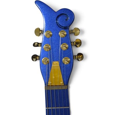 Custom Ember Prince Cloud Blue Angel Electric Guitar Gold Hardware - Image 5