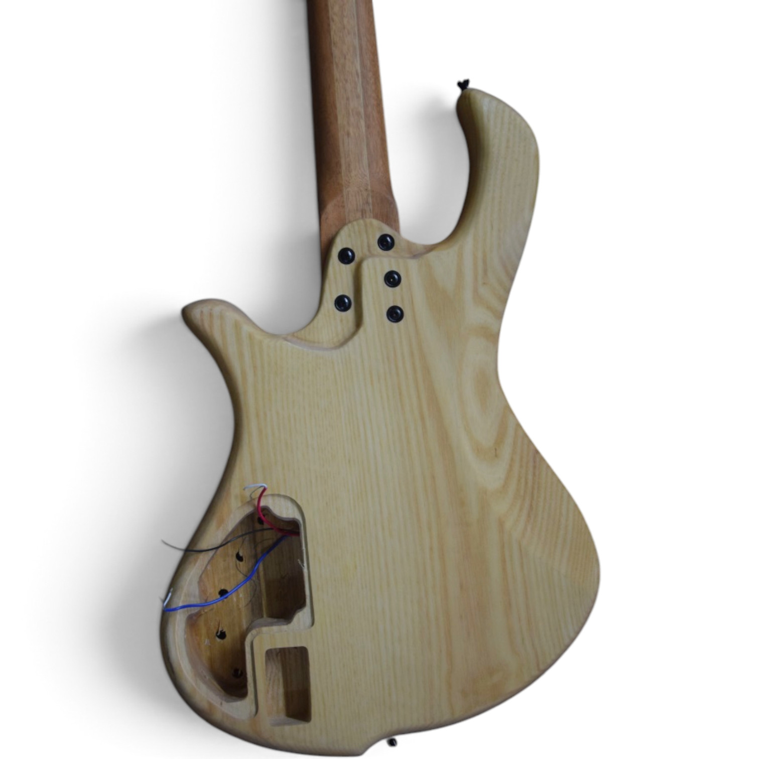 Custom Onyx Patriot Birdseye 5 String Bass - Image 2