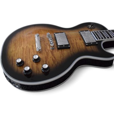 Custom Crown Standard Tobacco Burst Flamed Maple Top Guitar - Image 8