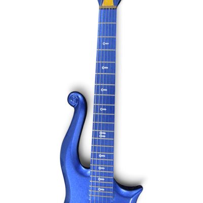 Custom Ember Prince Cloud Blue Angel Electric Guitar Gold Hardware - Image 6