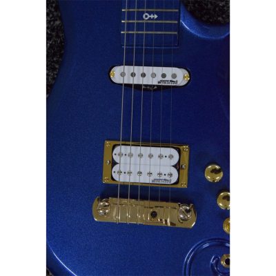 Custom Ember Prince Cloud Blue Angel Electric Guitar Gold Hardware - Image 7
