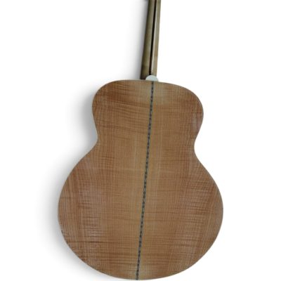 Custom Crown SJ200 Natural Solid Sitka Spruce Top Acoustic Electric Guitar Inlayed Fretboard Fishman EQ - Image 9