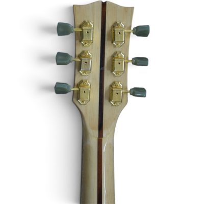 Custom Crown SJ200 Natural Solid Sitka Spruce Top Acoustic Electric Guitar Inlayed Fretboard Fishman EQ - Image 10