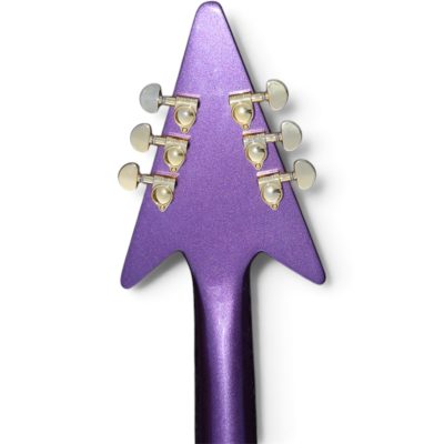 Custom Ember Prince Love Purple Guitar Floyd Rose Tremolo Left Handed Strung For Right Handed - Image 8