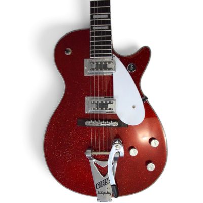 Custom Sovereign Red Sparkle Jet Duo G6129T George Harrison Guitar Bigsby Tremolo