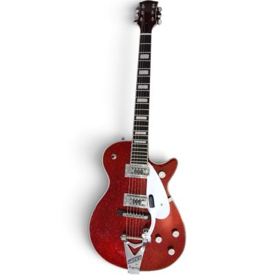 Custom Sovereign Red Sparkle Jet Duo G6129T George Harrison Guitar Bigsby Tremolo - Image 13