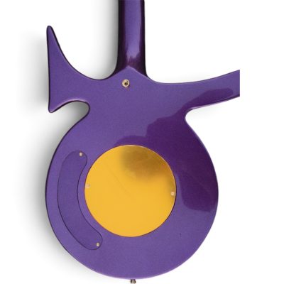Custom Ember Prince Love Purple Guitar Floyd Rose Tremolo Left Handed Strung For Right Handed - Image 10