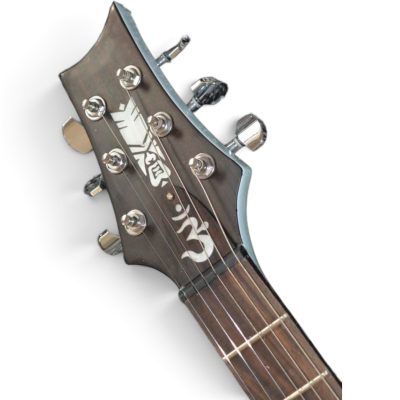 Custom Monarch Santana Sky Blue Finish Electric Guitar - Image 3