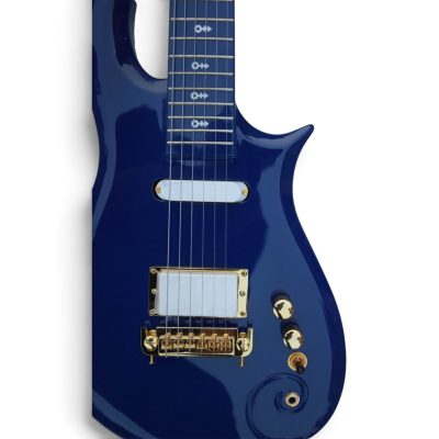 Custom Ember Prince Cloud Blue Angel Electric Guitar - Image 8