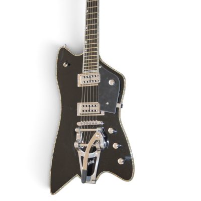 Custom Sovereign Jupiter Thunderbird Billy Bo Black Electric Guitar Bigsby Tremolo