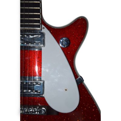 Custom Sovereign Red Sparkle Jet Duo G6129T George Harrison Guitar Bigsby Tremolo - Image 6