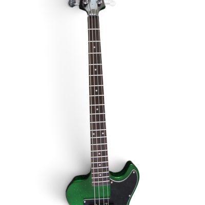 Custom Crown Krist Novoselic Green Metallic Finish Thunderbird 4 String Bass - Image 3