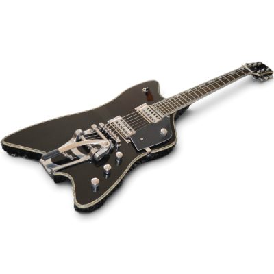 Custom Sovereign Jupiter Thunderbird Billy Bo Black Electric Guitar Bigsby Tremolo - Image 11