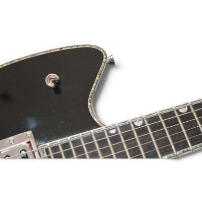 Custom Sovereign Jupiter Thunderbird Billy Bo Black Electric Guitar Bigsby Tremolo - Image 10