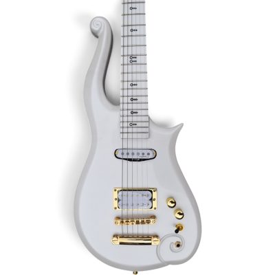 Custom Ember Prince Cloud Pearl White Electric Guitar Stop Tailpiece - Image 7