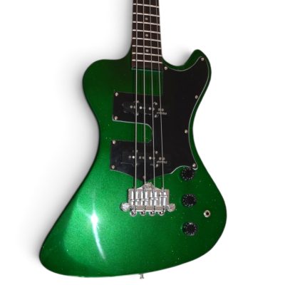 Custom Crown Krist Novoselic Green Metallic Finish Thunderbird 4 String Bass