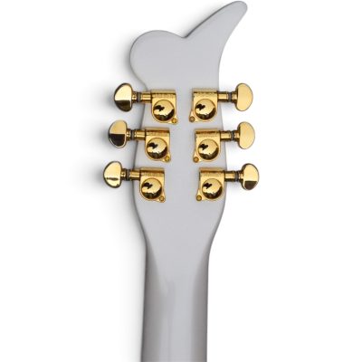 Custom Ember Prince Cloud Pearl White Electric Guitar Stop Tailpiece - Image 10